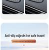 Anti-Slip Car Dashboard Mat & Phone Holder with Hidden Parking Plate