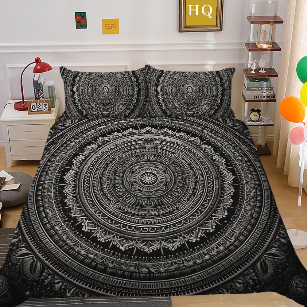 Fashion Home Lenjerie de pat Femeie Set de huse de cuvertură de lux King Size, microfibră, huse de pilote moi, fată de pernă moale