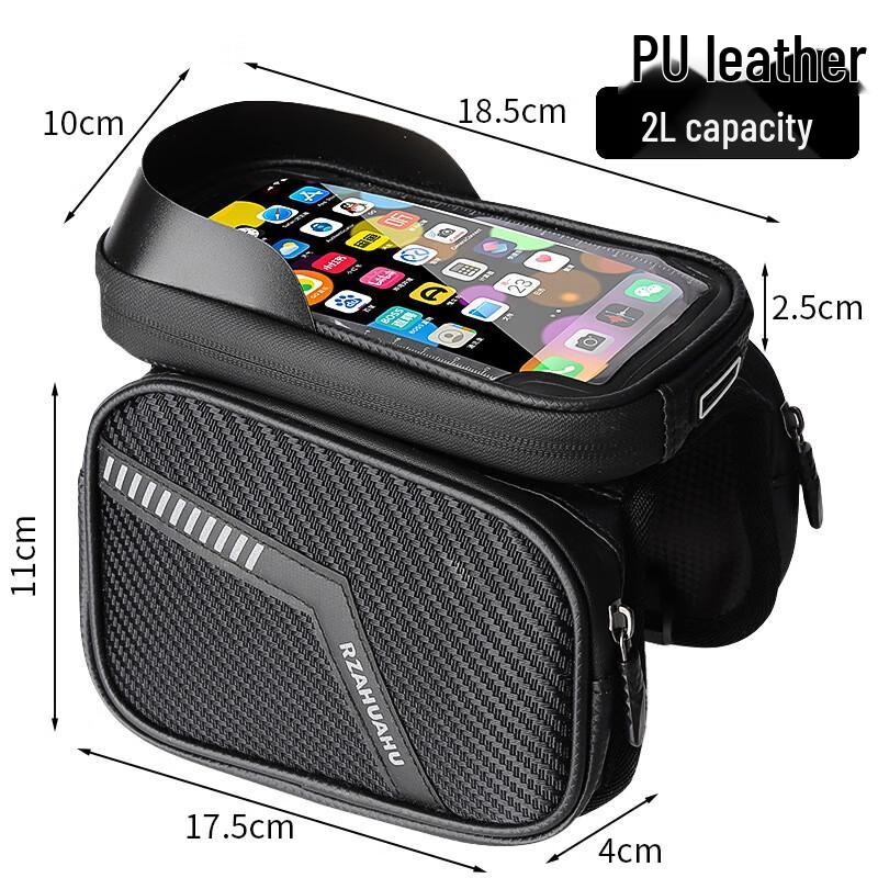 Bicycle Waterproof Top Tube Phone Bag 2L