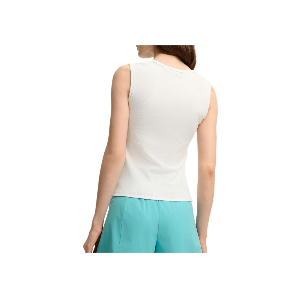 New FILA Sleeveless Sports Shirts Women's Cloud White F11W538111F-WT