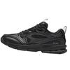 Anta Round Toe Lace-Up Casual Shock Absorbing Wear-Resistant Low-Top Running Shoes Men Sneaker Black Gray 912345568A-1