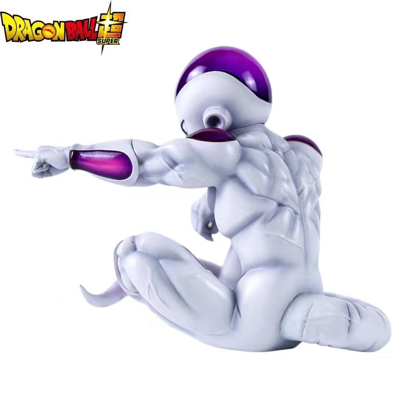 Anime Z Frieza Sitting Position Action Figure PVC Desk Car Ornament Collection Model Doll Toys Gift