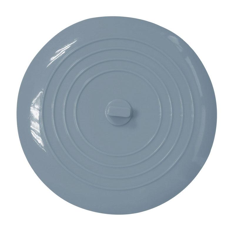 

Silicone world 15cm Silicone Bathtub Stopper Leakage-proof Drain Cover Sink Hair Stopper Tub Flat Plug Stopper Bathroom Tools серый