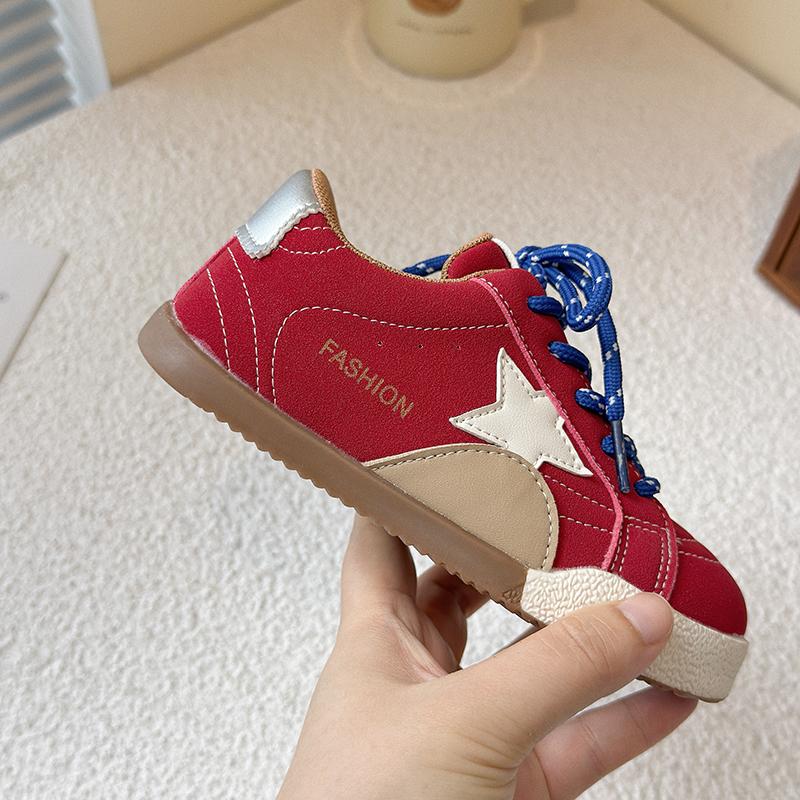 Spring and Autumn New Korean Style Casual Shoes for Boys and Girls Soft Sole Sneakers for Children