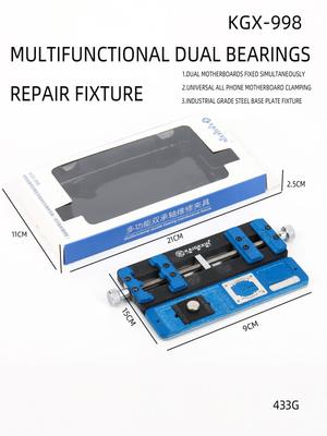 KGX Multi-tool Mobile Phone PCB Holder Heating Resistant Clamping Fixture for Phone Motherboard Desoldering Repair Tools Kit Set