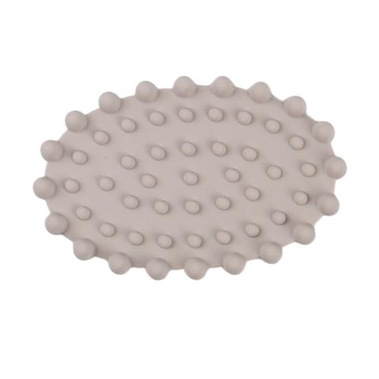 Silicone Soap Dish with Drain Anti-Slip Bottom Self Draining Bar Soap Holder Soap Tray Bathroom Sink Organizer