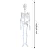 Skeleton Decor 5 Ft Glow In The Dark Skull Bones Halloween Hangable Skeleton Decorations For Party Yard Garden Wall Haunted