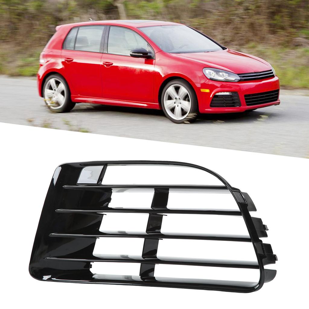 Front Bumper Fog Light Grille Left Glossy Black 5K0853665E