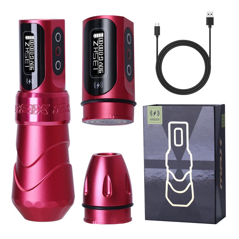 Wireless Tattoo Machine Pen: Battery-Powered Liner & Shader - Integrated Motor