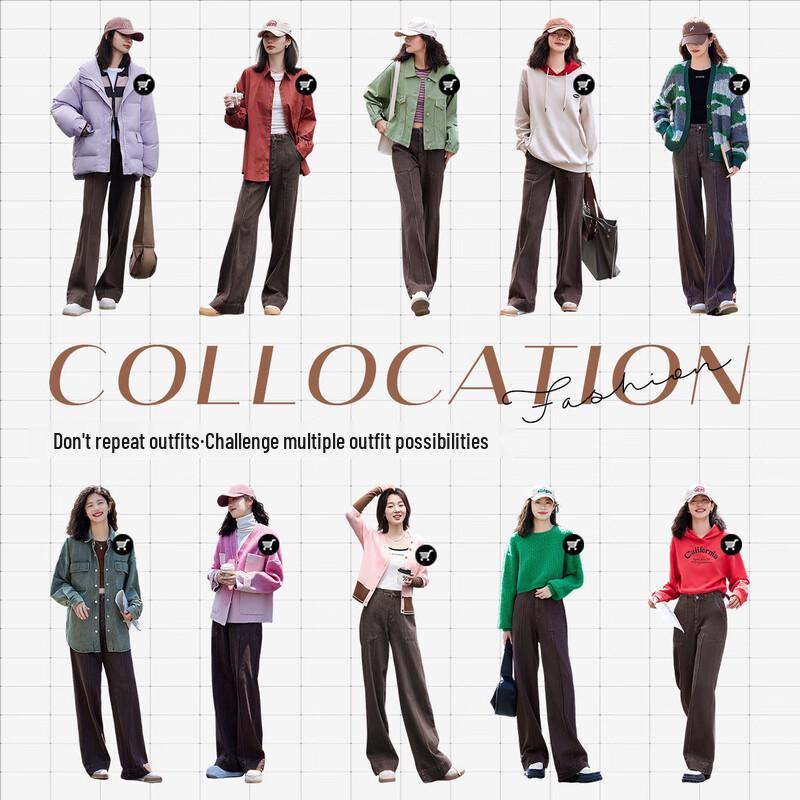 Demana Women's Fleece-Lined Straight-Leg Jeans