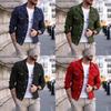 Spring Autumn Mens Casual Jacket With Breathable Cotton Fabric For Youth Sports And Outdoor Wear