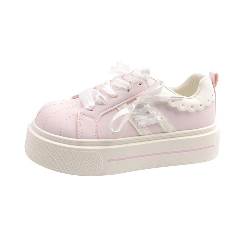 Women Casual Walking Shoes Lightweight Platform Street Commuting Travel Footwear Daily Wear Weekend Trips Comfortable Outdoor 35