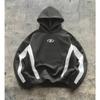 Oversized Hooded Sweatshirt With 3D Print Design Streetwear Unisex Winter Pullover Casual Top
