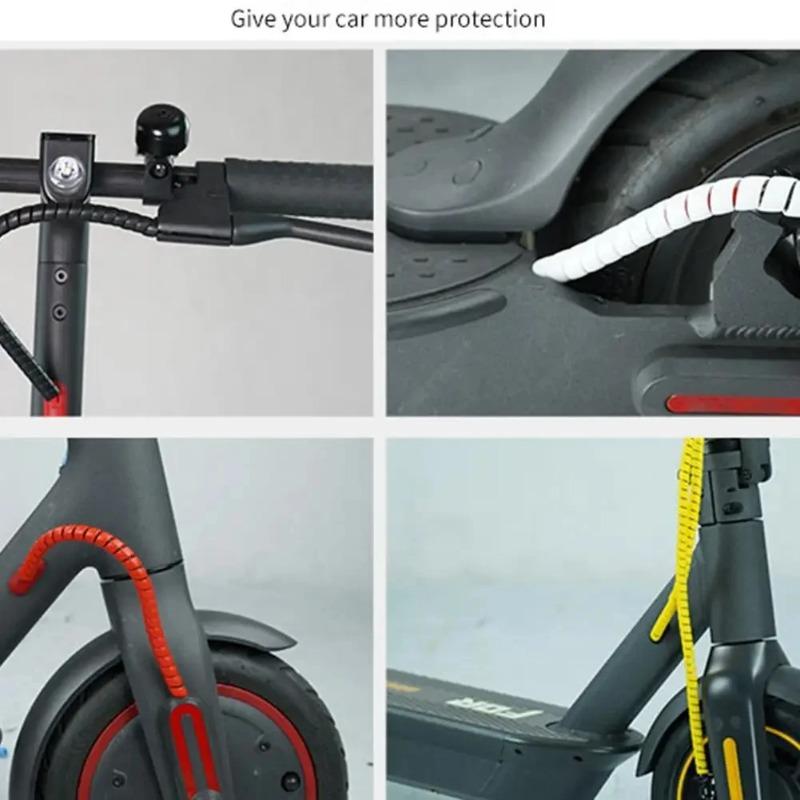 Scooter Wire and Cable Winding Device, Protective Wire, Brake Hidden Wire, 1m+colors To Choose From, Convenient and Practical