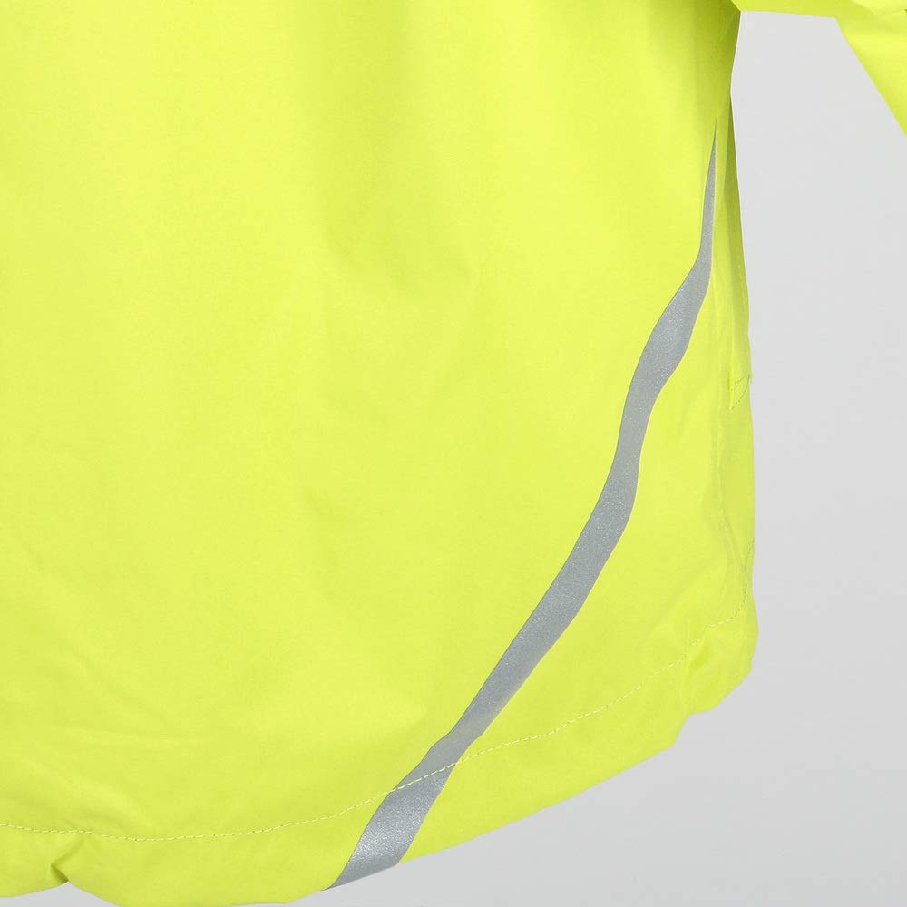 TRUSCO Stretch Rain Suit with Rotating Hood and Brim, Lime, 3L (NRSR-LM-3L)