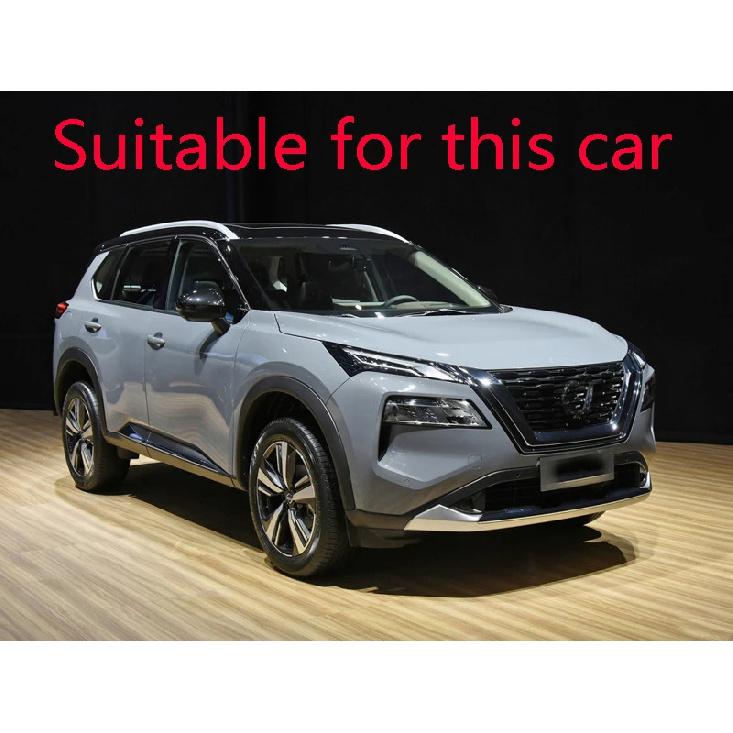 For Nissan X-Trail Rogue (T33)   Car Accessories ABS Chrome fuel tank cap cover car-styling trim oil fuel cap protective