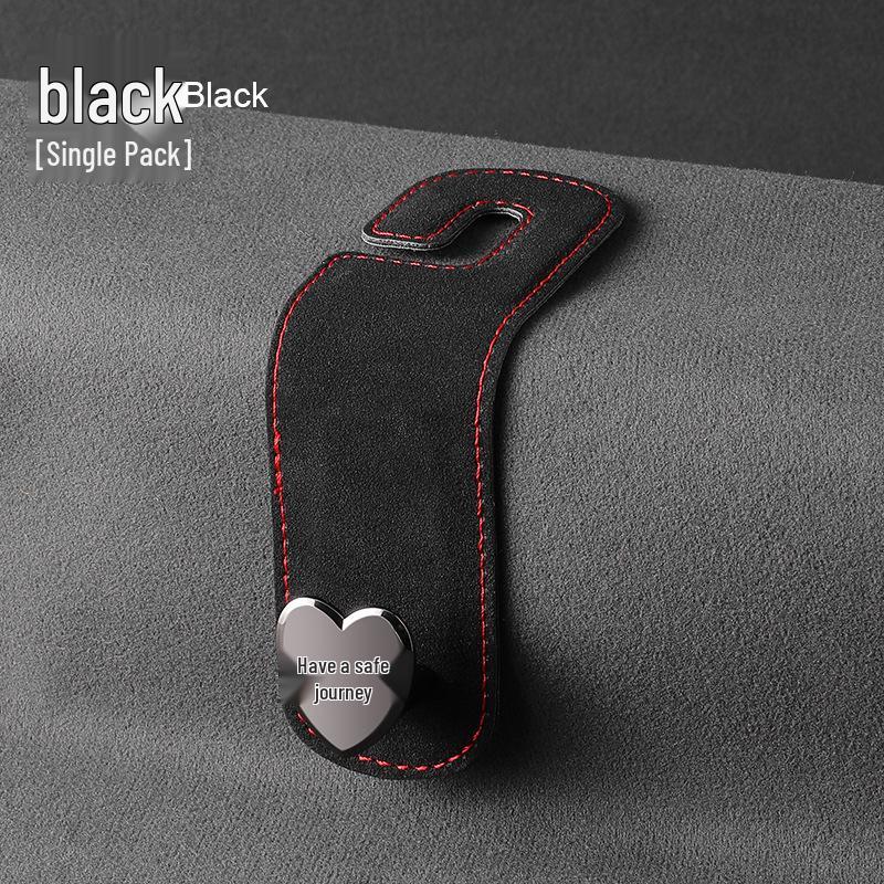 Alcantara Leather Car Seat Back Hook - Interior Decor Accessory
