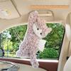 Derpy Cat Plush Car Tissue Box Holder & Decorative Hanging Doll