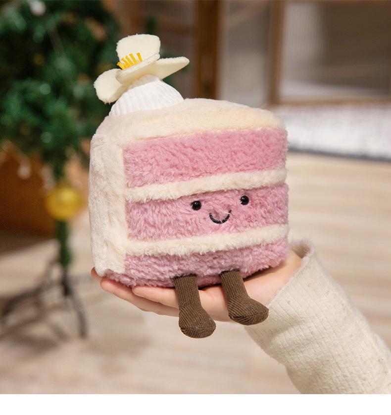 JC Cupcake Barcelona Bear Doll: Magnolia Latte Cake Plush Toy, Perfect Girls' Birthday Gift