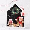 YAFEX Christmas Ball Grid Bow Wreath Mini Christmas Element Wreath Home Desktop Decor 2025 Hot Sale Brand. New And High Quality