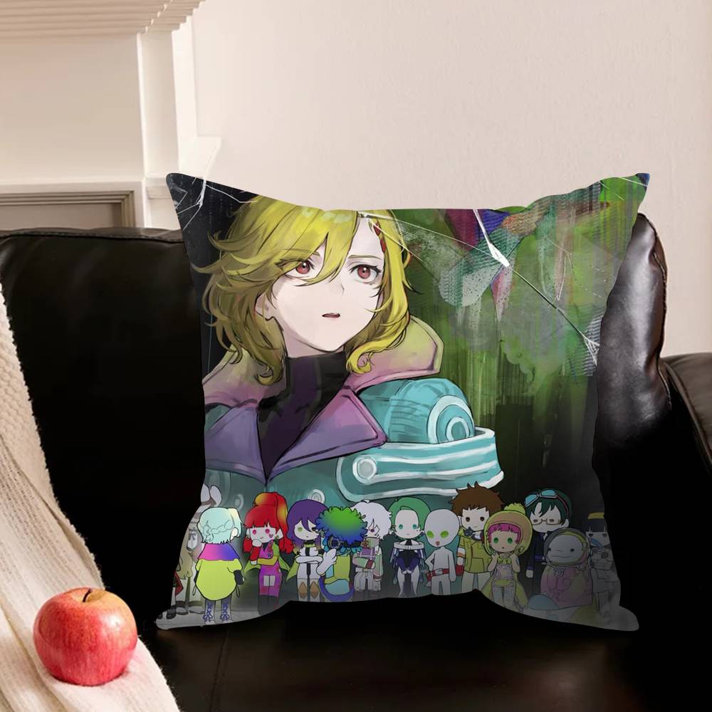 G-Game Gnosia Anime Pillowcase Living Room Sofa Cushion Cover Bedroom Room Bed Pillow Cover Home Decoration