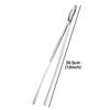 10/12Inch Food Tweezer With Hook Non-Slip Barbecue Grill Tongs Multifunctional Stainless Steel BBQ Steak Clip