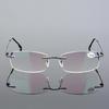 Ultralight  Memory Titanium Rimless Reading Glasses Business Frameless Men&Women Presbyopic Eyeglasses Diopter 0 To +4.0