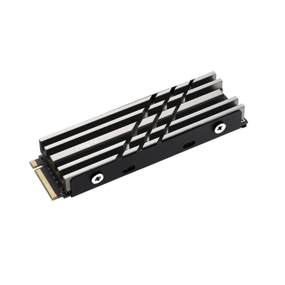 Aluminum Alloy Solid State Hard Disk Radiator PC Accessories CNC Cooling Radiator Double-sided Thermal Pad Replacement for PS5