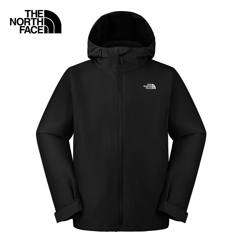 The North Face Men's 3-in-1 Windproof Waterproof Hooded Jacket with Cotton Liner