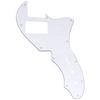 Musiclily Pro 11-Hole Telecaster Pickguard for Fender American 1969 Tele Thinline Electric Guitar with 1 Ham Mount, White Pearl, 4 Picks