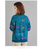 Clearance Spring Loose Fit Round Neck Print T-shirt for Middle-Aged and Elderly Women - Pure Cotton Slimming Sweatshirt