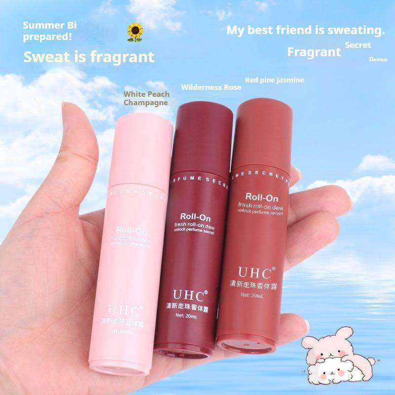 Roll-on Perfume Antiperspirant for Armpits, Odor-resistant, Long-lasting and Dry Roller Deodorant