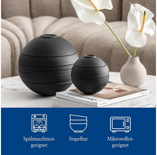 Посуда Villeroy & Boch Iconic La Boule чёрная, 7 предметов (1016659094)