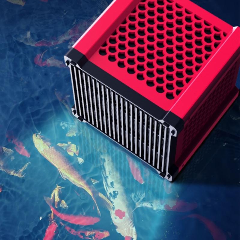 Reusable Aquariums Absorbent Carbon Cubes Odor Eliminating Filter Cubes for Aquariums Filters With Noises Reduction