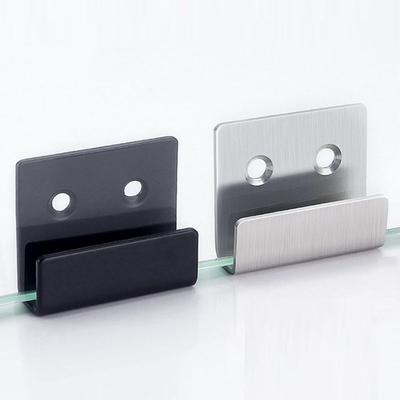 2 Stück Multifunktions-Spiegelhalterung U-Form Display-Schnalle Eck-Aufhängecode Wandbefestigungsclip Aufhängekachelhalterung