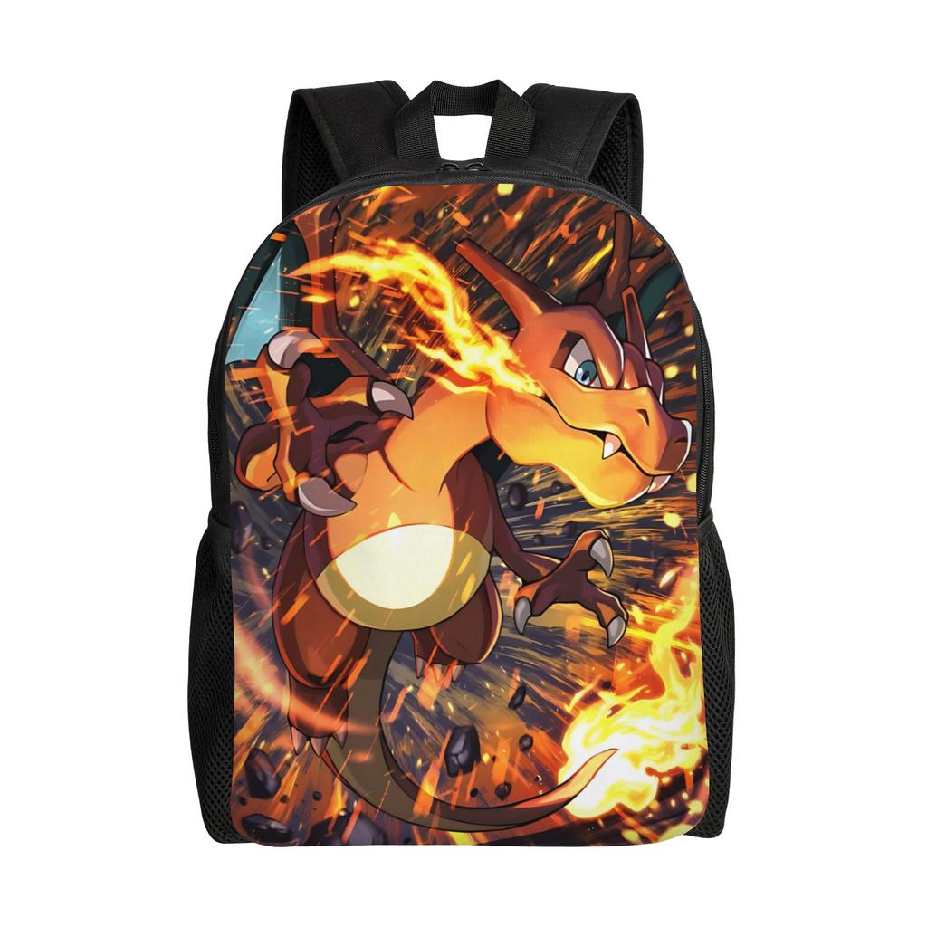 Pokemon Backpacks Daypack Summer Vibes mochila Camping Large Capacity Rucksack