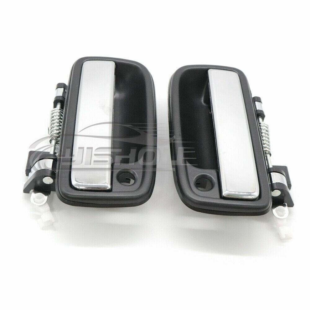 For Toyota Tacoma 95-04 Front Outside Outer Door Handle Pair 69220 69210 35020