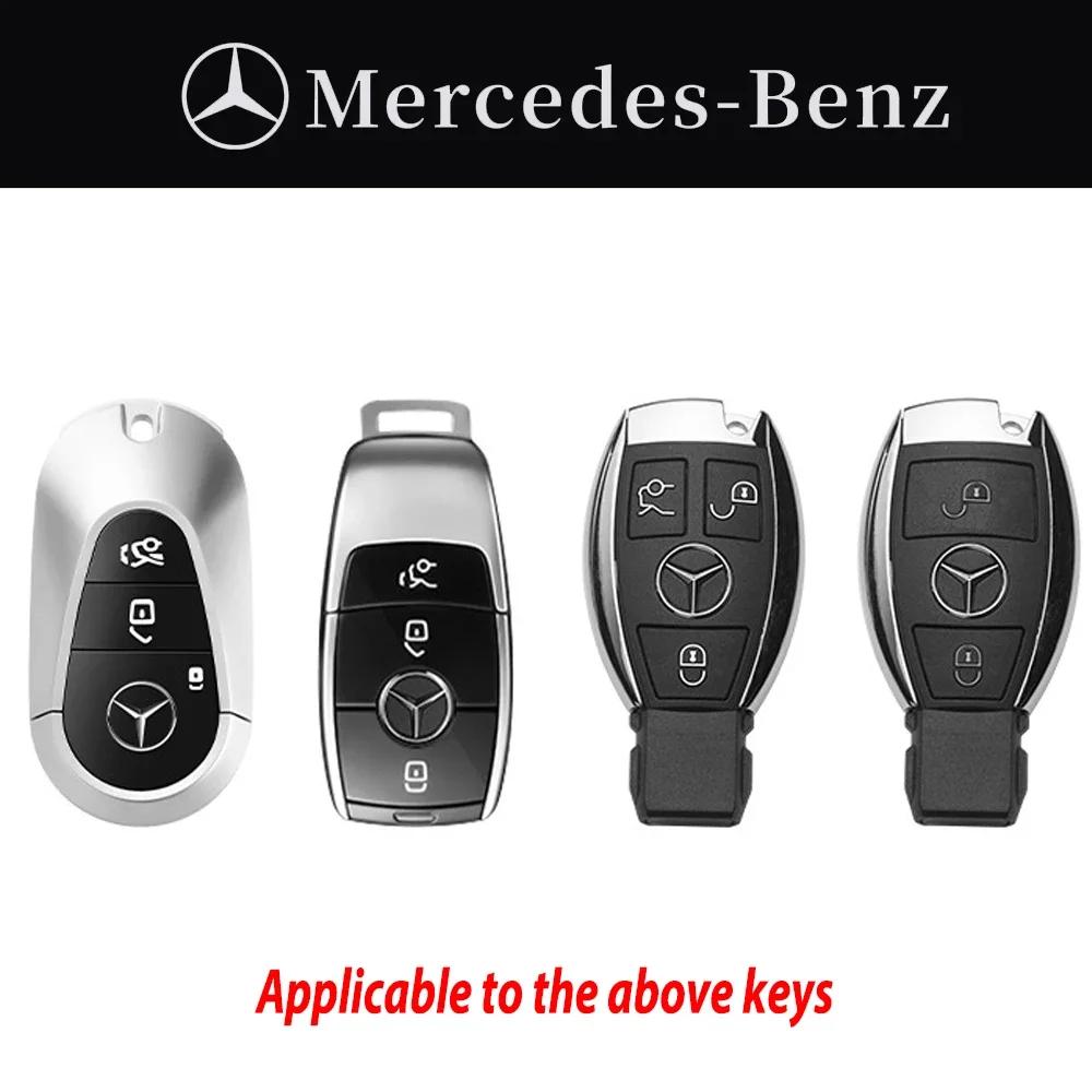 2025 Hot For Mercedes Benz Alloy Car Smart Key Case Cover Shell for Mercedes Benz A B C E GL S GLA GLK CLS Class AMG W204 W205 W