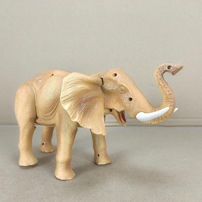 Giocattoli per Bambini Giocattolo Elettrico Modello Elefante Animali Versi Può Camminare Plastica Educativo giocattolo elettrico modello elefante giocattoli