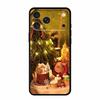 For iPhone 17 Pro Max Cover iPhone17 Pro Back Protective Phone Case For iPhone 17 Air Santa Christmas Soft Silicone TPU Coque