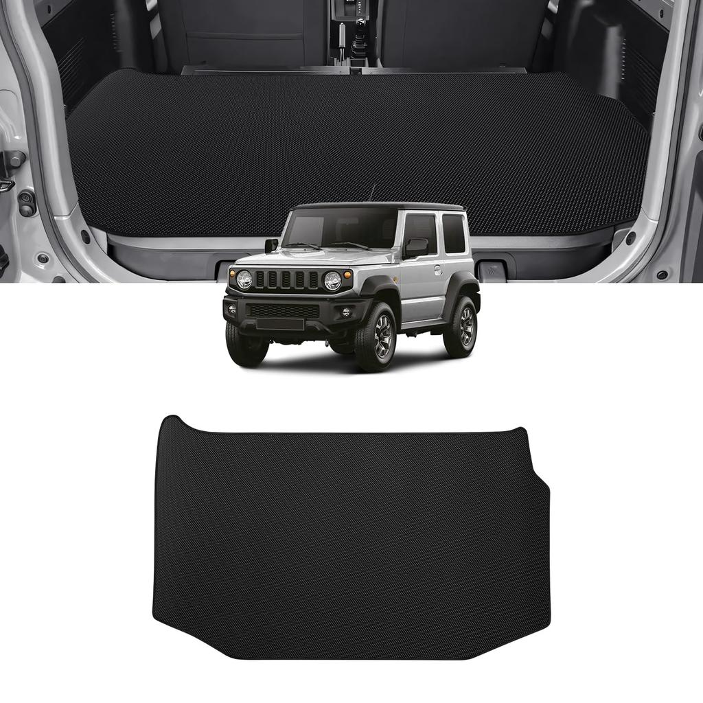 Mixsuper Jimny JB64 Luggage Jimny Sierra JB74 Trunk 2D Jimny Luggage Jimny PVC Abrasion Stain Storage Mat, Mat, Cover, H30.7~ Accessories, Material,