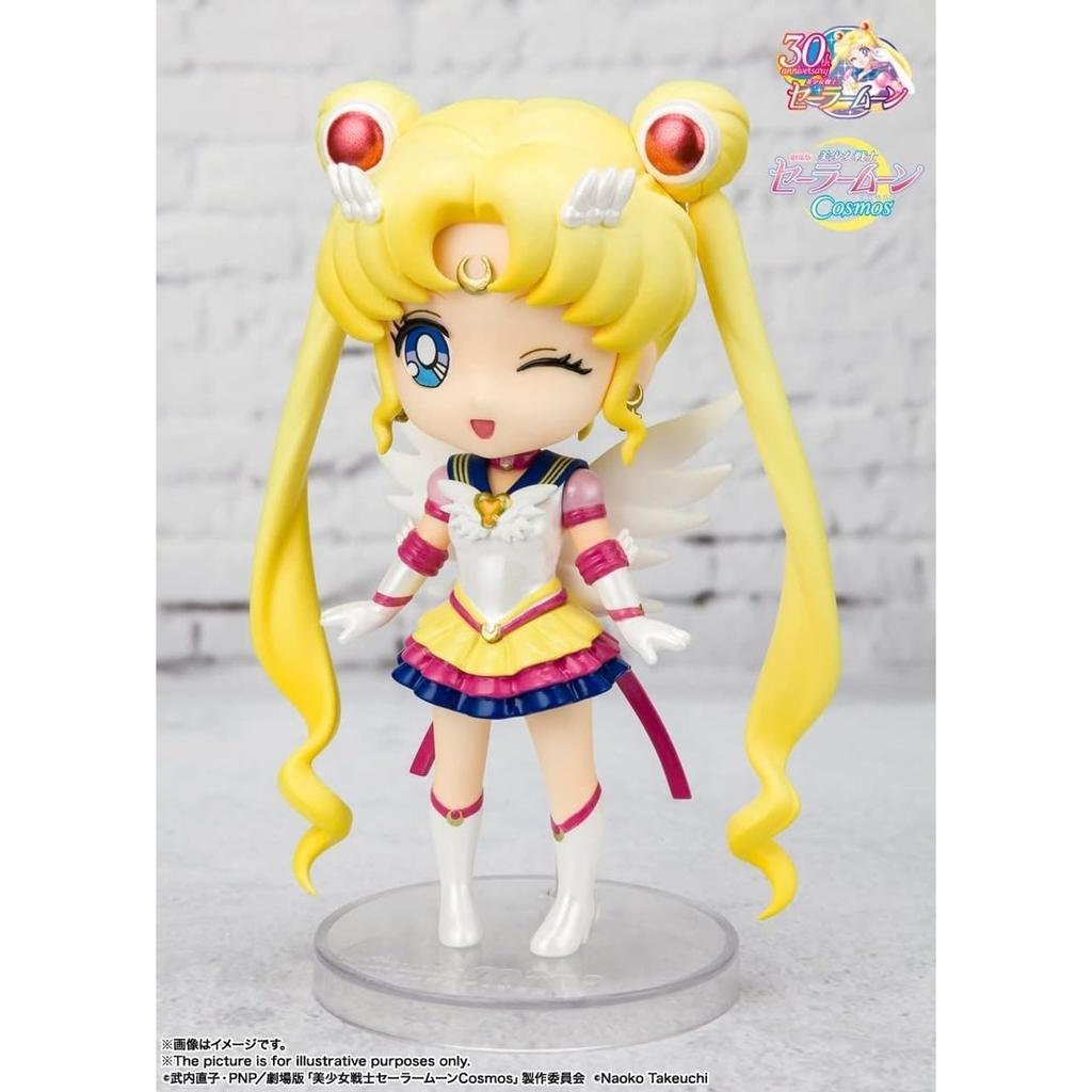TAMASHII NATIONS Figuarts Mini Sailor Moon Eternal Cosmos Edition 90mm Painted Action Figure ABS&PVC
