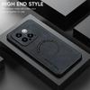 Magnetic Retro Leather Soft Case For Xiaomi 14 Pro Xiaomi14 Pro 5G Wireless Charging Phone Case Cover