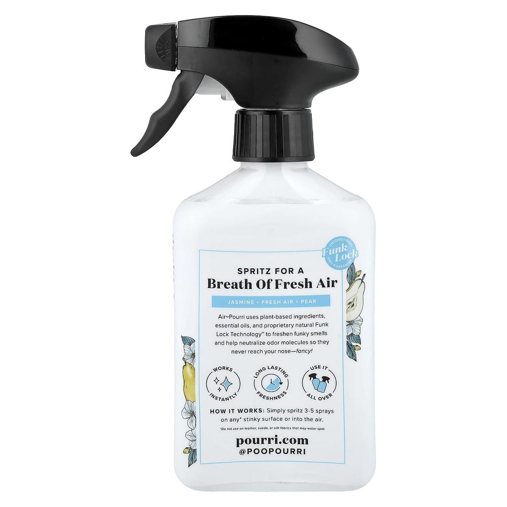 Poo-Pourri, Multi-purpose Air Freshener and Fabric Deodorizer, Fresh Air, 325ml (11 fl oz)