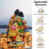 Tigger Decke Ultra-Weich, Warm, Gemütlich Überwurf für Wohnzimmer, Sofa, Ganzjahres-Reiseaccessoire Niedlicher Zeichentrickfigur Heimdekoration