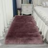 Plüsch Schaffell Teppiche für Schlafzimmer Teppich Zimmer Lange Haare Nachttisch Matte Boden Haarigen Weißen Teppichen Rot Wohnzimmer Pelz Kinder Teppiche