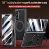 360° Rotating For Magnetic Holder with HD/Anti-peep Screen Protector Phone Case For Samsung Galaxy Z Fold8 Fold 8 7 Hinge Cover