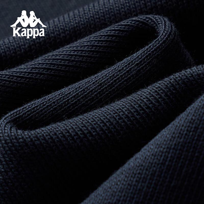 Kappa 2025 Autumn Unisex Back-to-Back Pullover Sweatshirt S