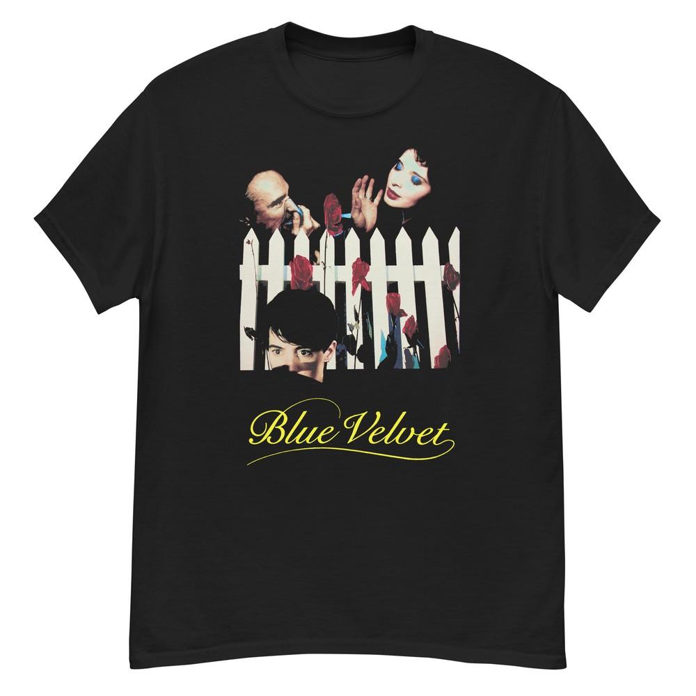 Blue Velvet (1986 German poster T-shirt Fan Gift Unisex T-Shirt M