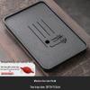 Modern Imitation Wujin Porcelain Tea Tray with Drainage for Dry Brew - Light Luxury Style Tea Table Set